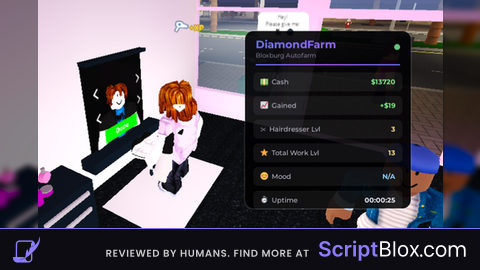 DiamondFarm  Bloxburg AutoFarm