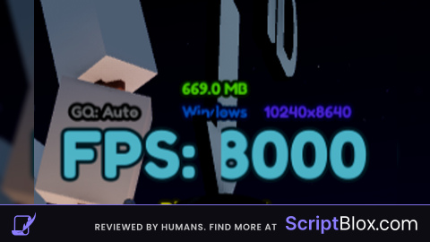 Simple FPS Changer Script open source