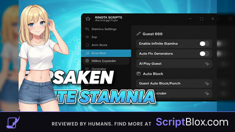 RINGTA SCRIPTS Keyless Autoblock, Hitbox Expander, And More