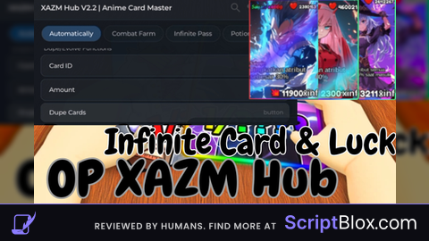 XAZM Hub Infinite  And Luck