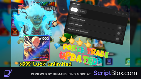 Yuki Hub Unlimited x999 luck