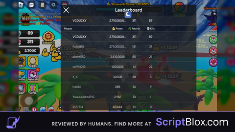 OP SCRIPT AUTO GET STRONG