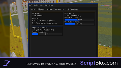 Kali Hub NFL UNIVERSE GUI 2025