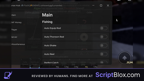 Fish Lunax HUB Beta