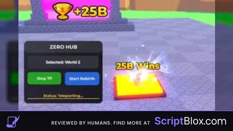 Auto Farm Wins Auto jump Auto rebirth
