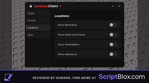 SurislamClient - Rake Remastered Mod Menu