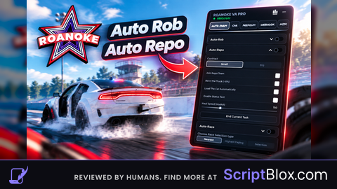 Auto Rob Auto Repo Auto Race FPS Boost Webhooks