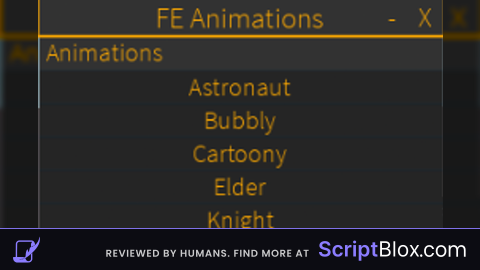 FE Animation Changer