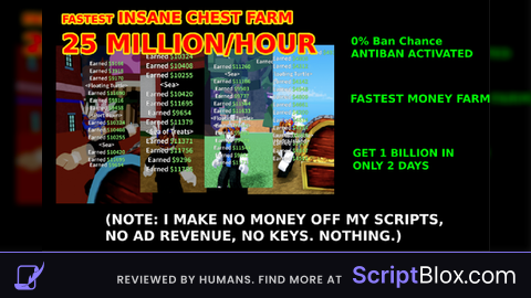 OP BEST Chest Farm 25 MILLION per hour