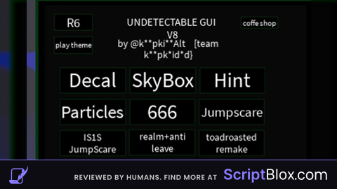 UNDETECTABLE GUI V8