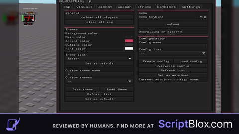 open source legit aimbot esp cframe speed no recoil skeleton