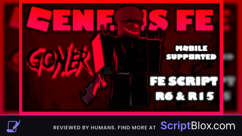 FE Goner Hat Script UNIVERSAL DA HOOD SUPPORT