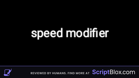 Speed Modifier