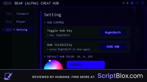 Cheat hub