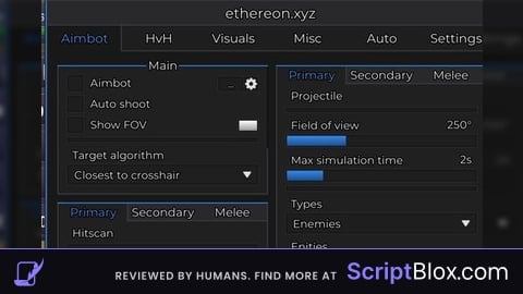 Ethereon [SCRIPT IS DOWN DON'T USE]
