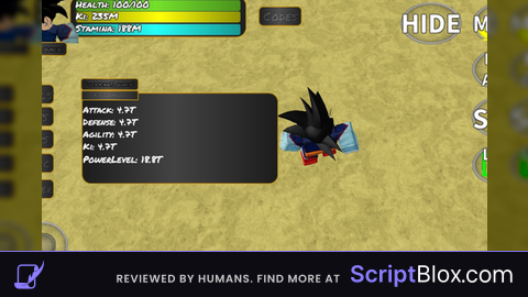 INF stats new op script
