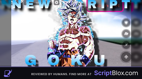 The Strongest Battleground Goku UI Moveset