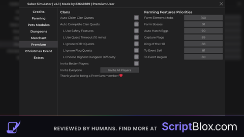 FARM CLAN XP AND INSANE FEATURES