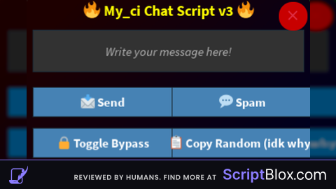 Chat Clear v3 OP