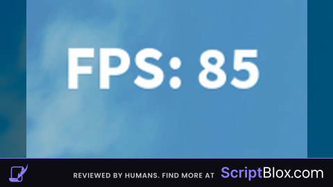 basic FPS counter