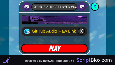 GITHUB AUDIO PLAYER