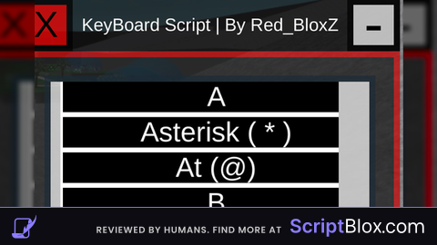 Mobile Keyboard Script