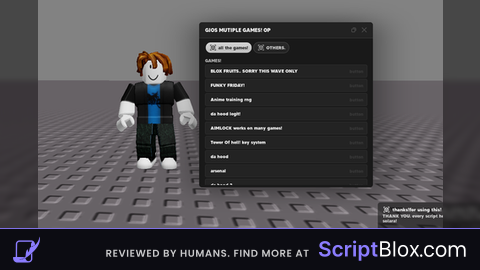 MUTIPLE GME OP SCRIPT other script like cht byps nd more