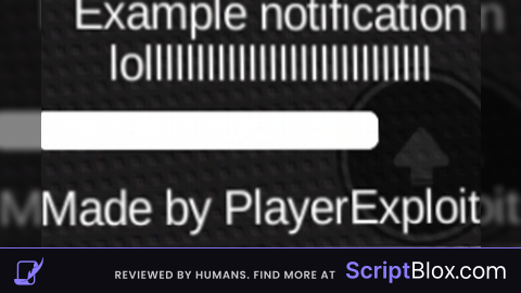 Example notification