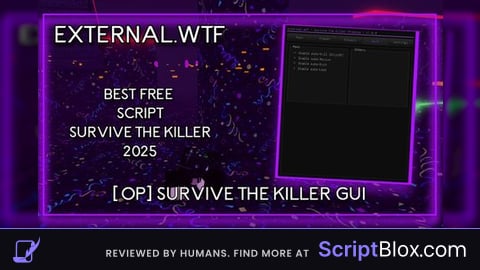 Survive The Killer AUTOFARM AUTO KILL ALL REVIVE ETC GUI