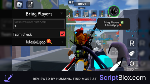 BRING PLAYERS Skript in a UI