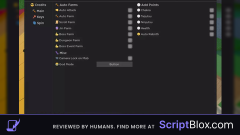 The Auto Attack script Auto farm Jin farm Boss farm