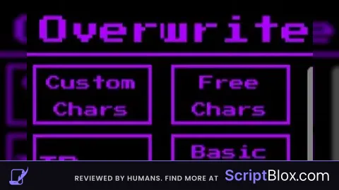 Overwrite