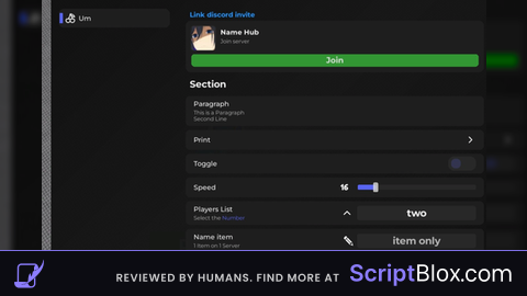 Redz hub ui