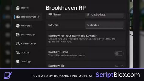 Rionays Salvatore script