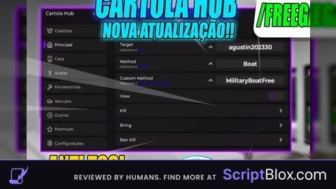 cartola hub  update 2025