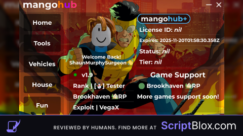 mangohub OP script