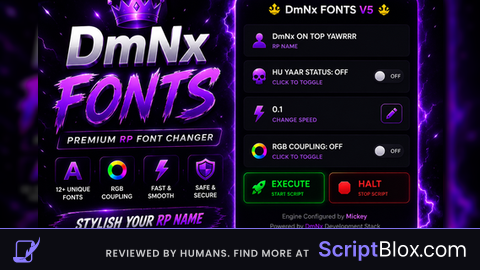 DmNx FONTS