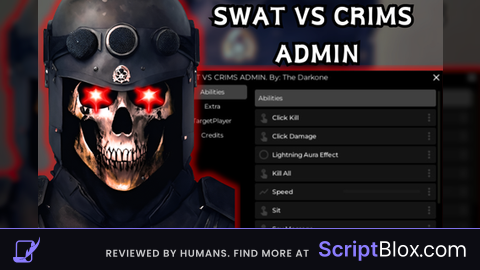 The Darkones Sw4t Vs Cr1minals GUI
