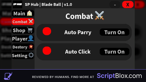 SP Hub Best Auto Parry And Auto Spam Script OP New