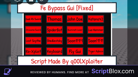 Fe bypass script GUI fixed