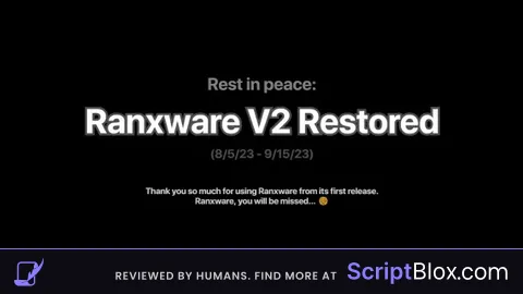 Ranxware V2 Overpowered Script Hub
