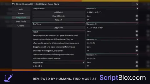 Universal Waypoints GUI