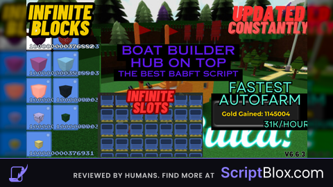 INFINITE BLOCKS UPDATE Babft AutoBuild