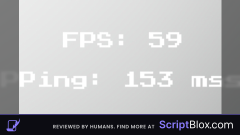 Fps  and ping counter v1 draggable