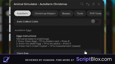 AutoFarm Coins Eggs Tp All bosse*box Expander