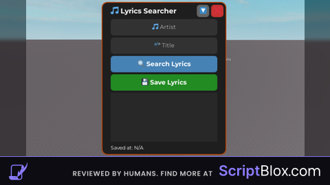 Lyrics Searcher GUI