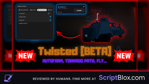 Ervoila V1 Autofarm Tornado path Fly