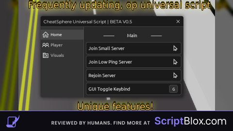 CheatSphere Universal Script