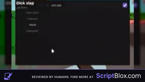 * slap menu