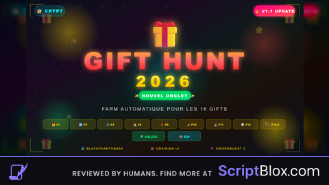 CrypT - SB2 Script & Gift Hunt 2026